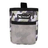 LAIYOHO sacoche friandises chien camouflage ceinture pratique pour sorties mains-libres.