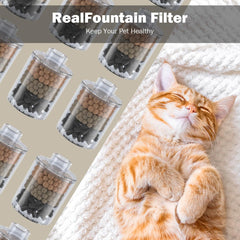 LALAHOME Filtration multicouche pour eau pure du chat
