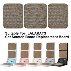 LALAKATS texture des pads de grattage, sensation rugueuse.