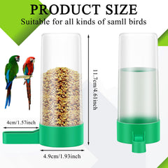 Lamoutor abreuvoir pour petits oiseaux avec attache-eau et flux continu.