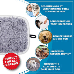 LAMTWEK Snuffle Mat, nettoyage facile en machine.