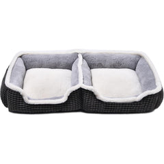 Laojin Balhen – lit conjoints pour deux petits chiens, confort partagé.