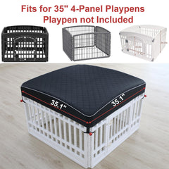 LAOZZ couverture parc chien en 600D oxford durable.