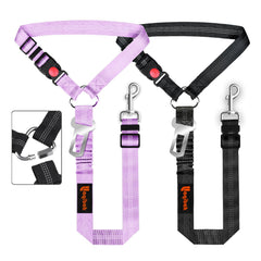 Laqibak harnais-ceinture chien pour voiture, sécurité accrue pendant le trajet.