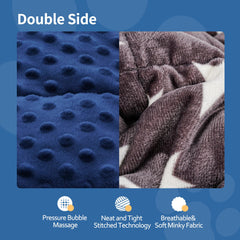LaSyL dots massage et répartition du poids pour la détente tactile.