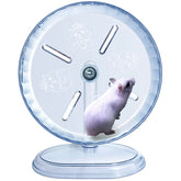 Roue silencieuse lazYYzal pour hamster, fonctionnement calme et sans bruit.