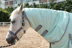 LEAFOREST couvre-cou amovible, protection cervicale ajustable pour cheval.