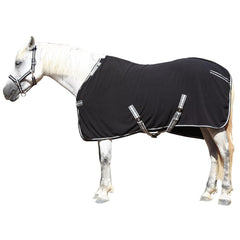 LEAFOREST couverture polaire cheval avant, douceur chaude après l'exercice.