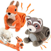 LECHONG jouet peluche sifflet et reniflage pour stimulation mentale du chien