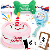 LECHONG kit-anniversaire-chien: ensemble tout-en-un pour célébrer l'anniversaire de votre chien.