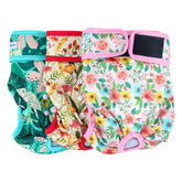 Leekalos, couches lavables pour chien femelle Flora, confort et ajustement en voyage.