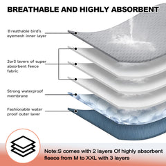 Leekalos couches chien mâle confortables avec bords souples