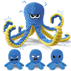 LEGEND SANDY Octopus interactif, grand jouet peluche stimulant l’esprit du chien