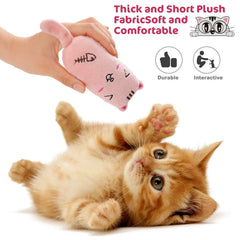 Legendog jouet chat catnip souris rouge pour attirer l'intérêt