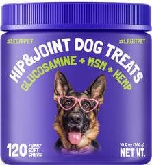 LEGITPET Hip & Joint affichage emballage clair pour mobilité canine
