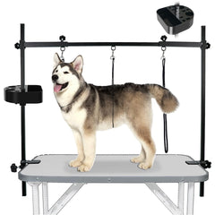 Hamac de toilettage LEIBOU pour chien et chat, soutien confortable pendant le soin.