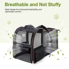 Lekebobor mesh-quatre-cotes-ventilation: flux d’air constant pour animaux.