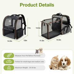 Lekebobor sac-a-dos-animal-expandable-arriere: espace étendu pour plus de confort.