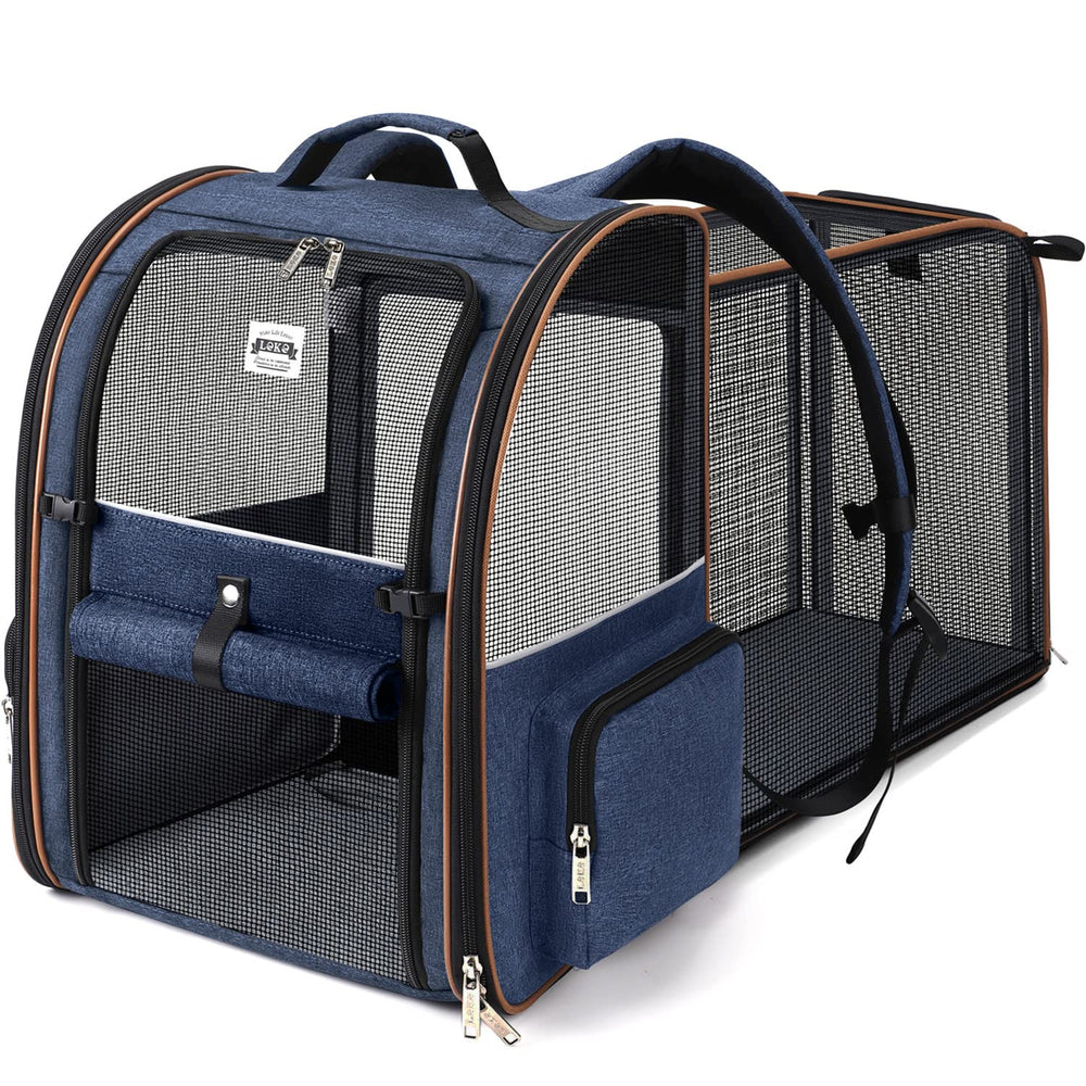 Lekebobor sac chat extensible offrant plus d espace pour bouger en voyage