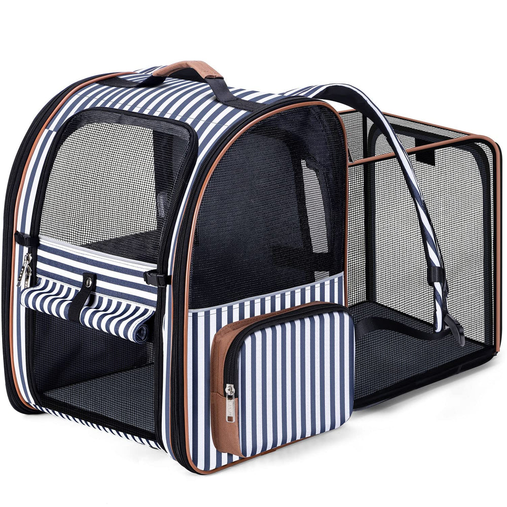 Lekebobor sac dos transport animal ventilation maillage offre une circulation d'air idéale