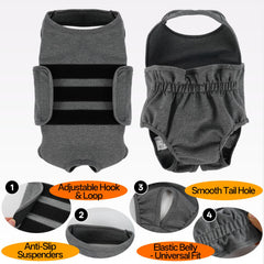LeLePet couches pour chien avec bretelles pour une tenue stable
