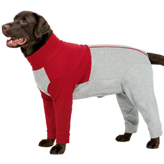 LeLePet recovery-suit chien vue d’ensemble, protection complète lors de la récupération