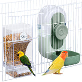Lemtrflo alimentateur-distributeur sans desordre pour oiseaux, pratique et propre.