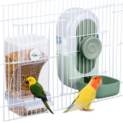 Lemtrflo alimentateur-distributeur sans desordre pour oiseaux, pratique et propre.