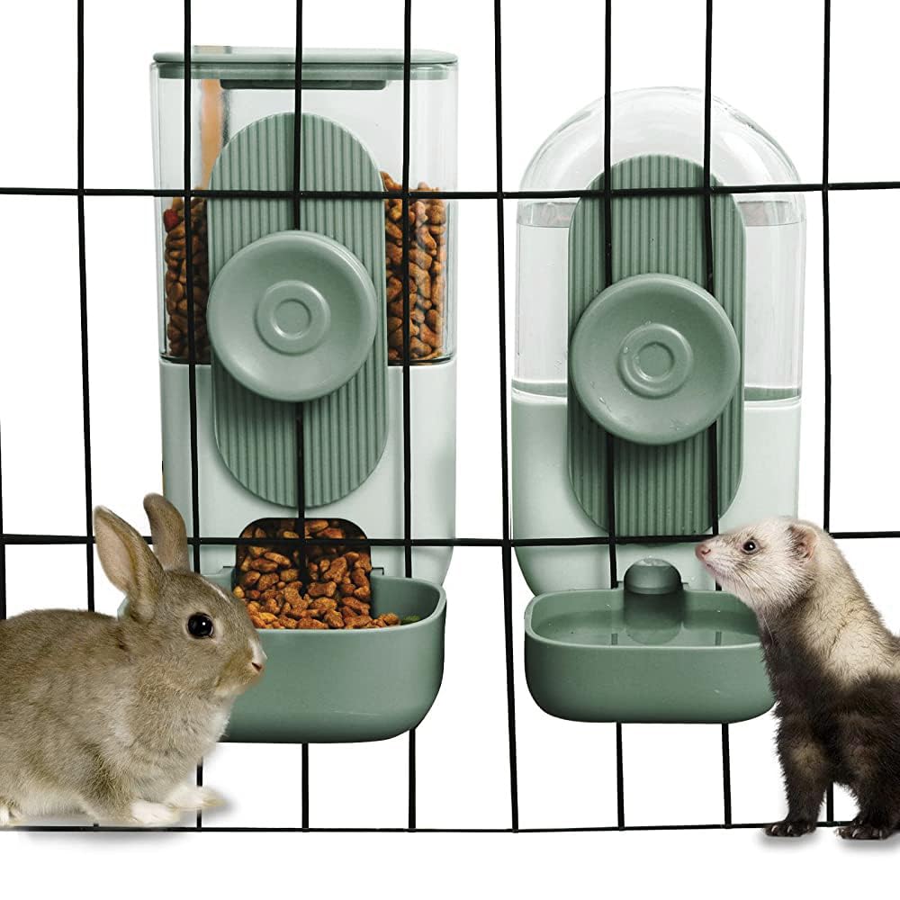 Lemtrflo distributeur-nourriture suspendu pour petits animaux, apport pratique.