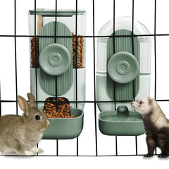 Lemtrflo distributeur-nourriture suspendu pour petits animaux, apport pratique.