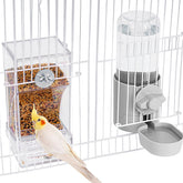 Lemtrflo nourrisseur oiseau sans desordre, facilite le nettoyage de la cage.
