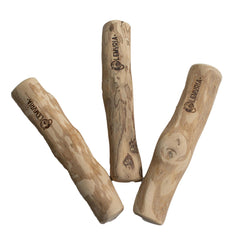 Lemuria baton en bois cafe stimulant la mastication pour chiens.