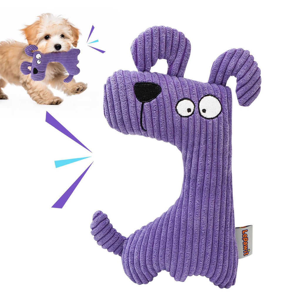 Lepawit jouet chien peluche sifflant intérieur stimule le jeu et l’attention.