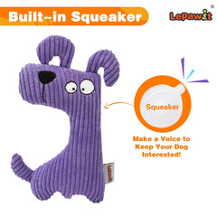 Lepawit jouet interactif chien peluche douce pour sessions en intérieur.