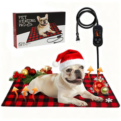 Le tapis chauffant Lepawit pour chiot rectangulaire, chaleur immédiate et réconfort