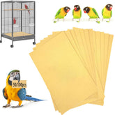 Liner Lesimnky pour cage d'oiseaux, 17×11, 50 feuilles, nettoyage facilité.