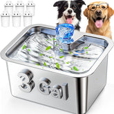 La fontaine Lesotc 11L en acier inoxydable offre hydratation durable sans réapprovisionnement fréquent.