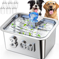 La fontaine Lesotc 11L en acier inoxydable offre hydratation durable sans réapprovisionnement fréquent.