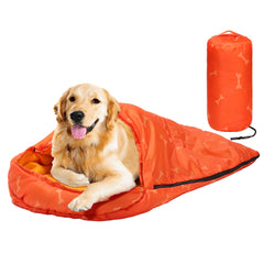 Lifeunion sac couchage chien imperméable, idéal pour voyage et camping.