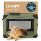 Boîte Chien Soft Lesure 42 pouces: espace confortable et portable pour déplacements