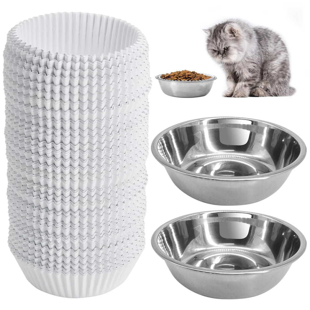 letesult gobelets-papier-chat: repas rapides et propres pour votre animal