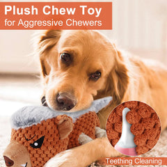Letsmeet jouet chien grande taille durable convient aux mors agressifs.