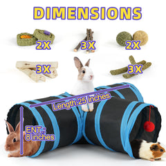 LEXASTLE ensemble de 13 jouets pour petits animaux stimulant l'activité