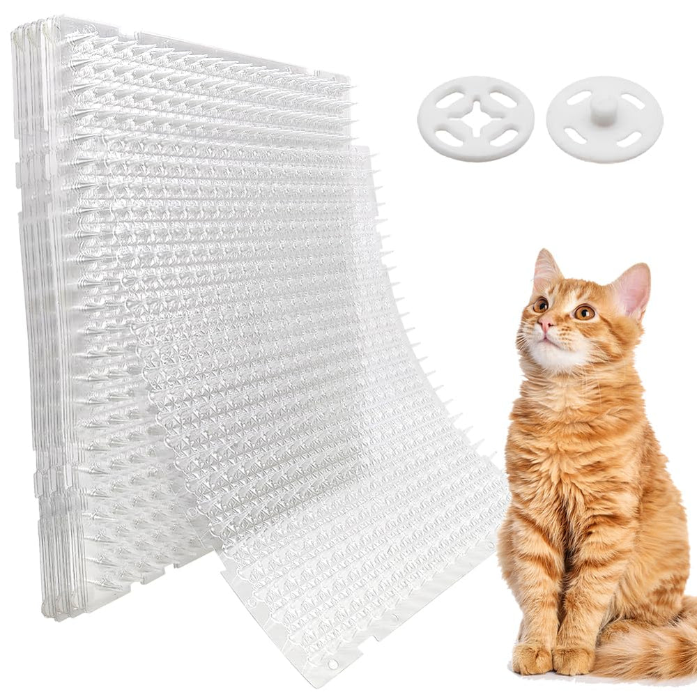 Ley's tapis anti-chats, vue ensemble montrant les piques pour protéger les meubles.