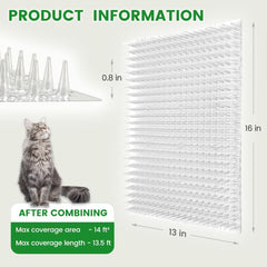Gros plan sur les piques non toxiques pour chats.