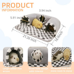 Lfokd matelas-lit double couche procure douceur et chaleur douillette