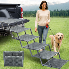 Lialex rampe chien voiture anti-glisse pour entrée plus sûre.