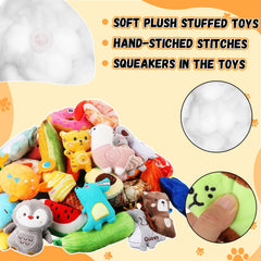 Jouet peluche avec sifflet Libima, parfait pour l'entraînement intérieur.