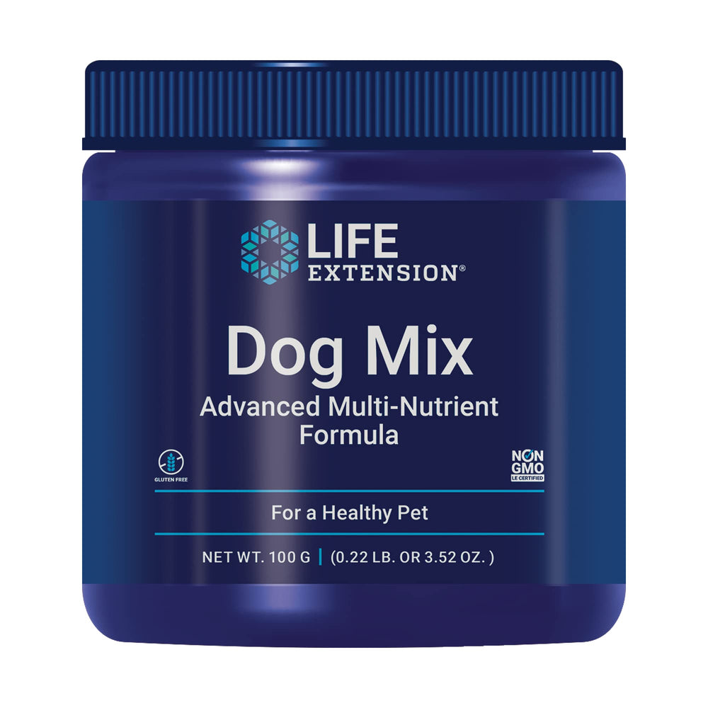 Life Extension Dog Mix: bouteille versante pour chiens, soutien digestif.