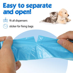 Lifegogo rouleaux 1140 sacs longue durée pour familles et sorties